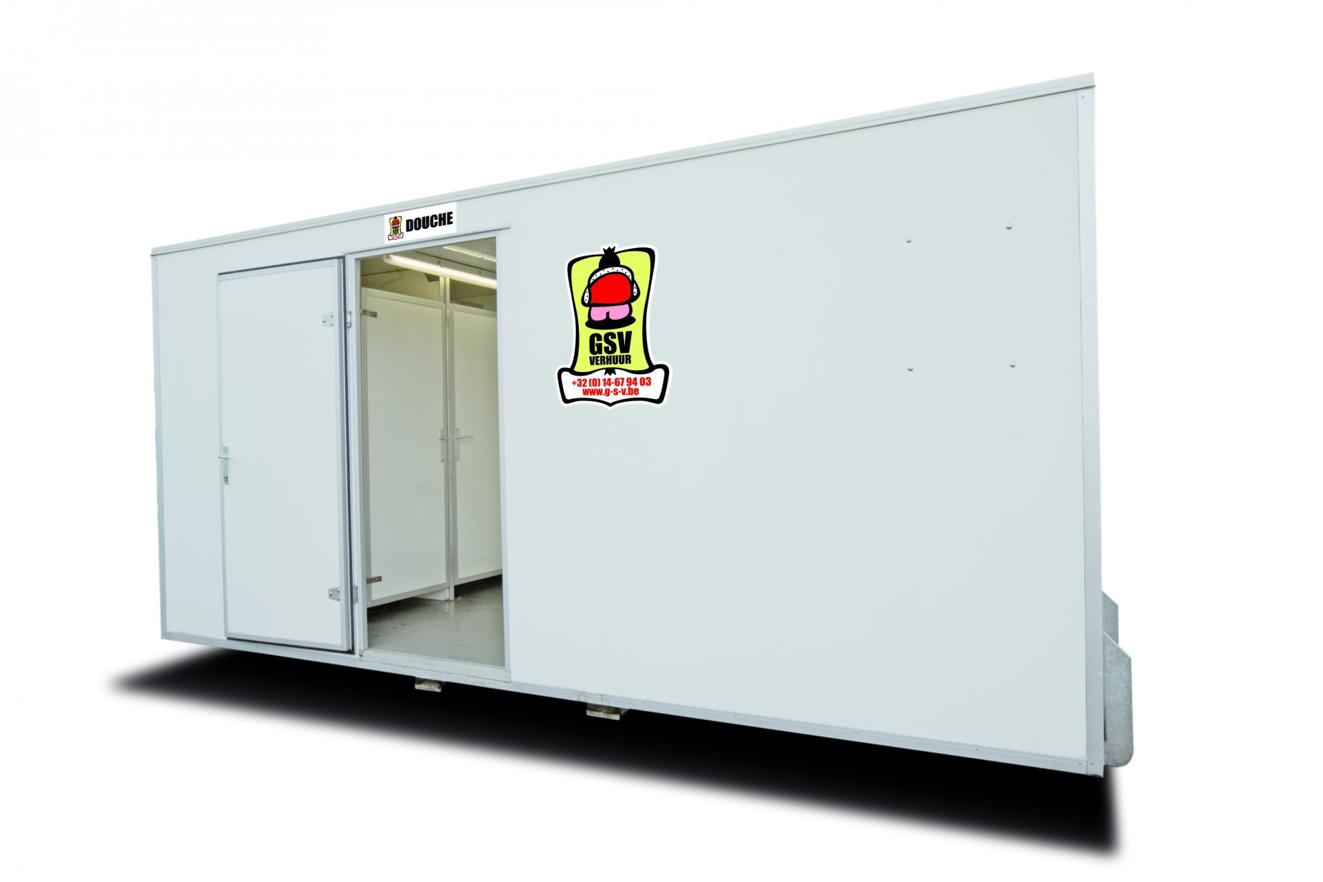 Douchecontainer 4 personen › GSV Verhuur