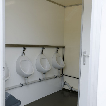 Toiletcontainer 2 ingangen - urinoirs