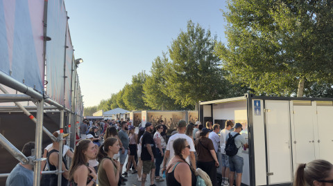 Vacuumtoiletten Rock Werchter2025