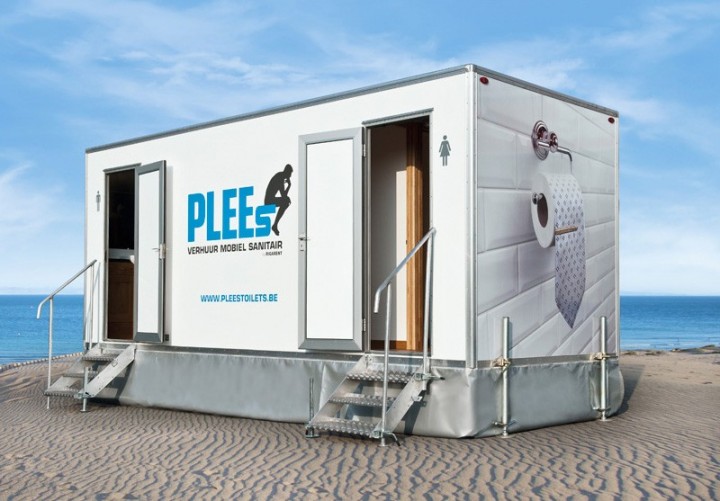 Plees Eco 250 - Luxe toiletwagen